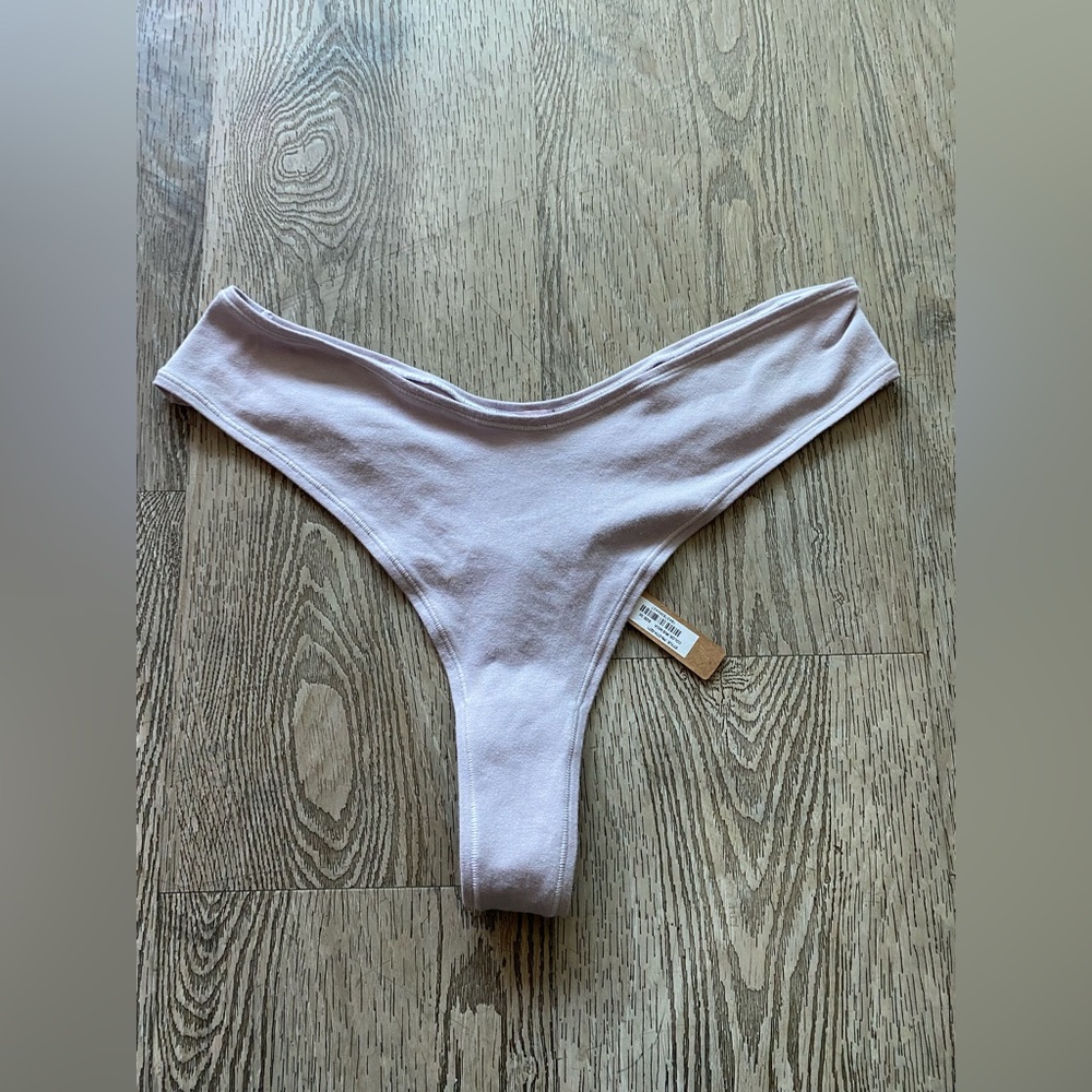 Skims Cotton Thong in Irish Mica NWT